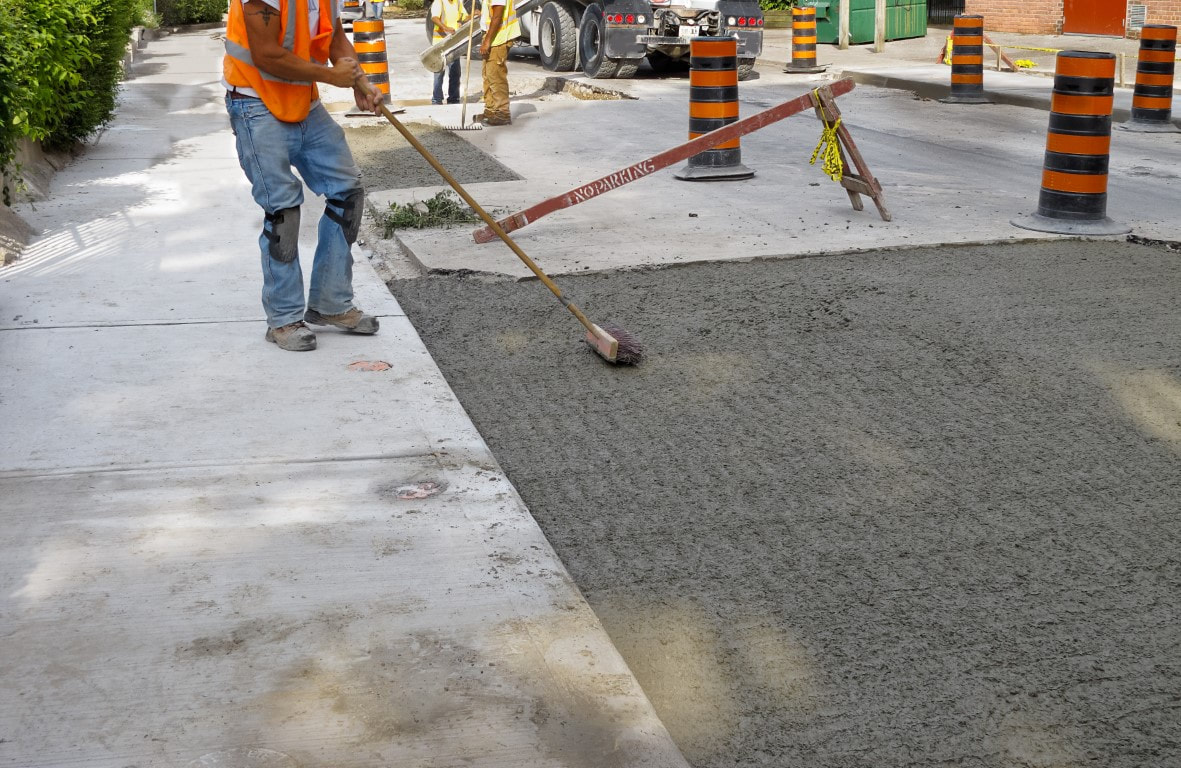 concrete work